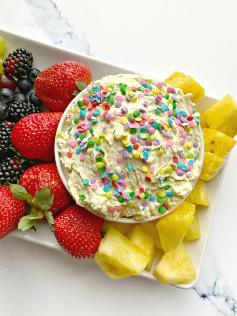 3 ingredient fruit dip recipe