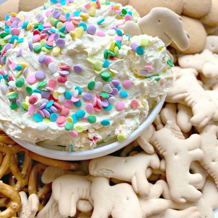 Rainbow Cookie Dip