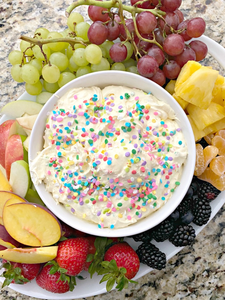 3 ingredient cookie & fruit dip » The Denver Housewife