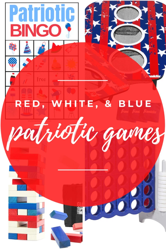 Red White and Blue Patriotic Games