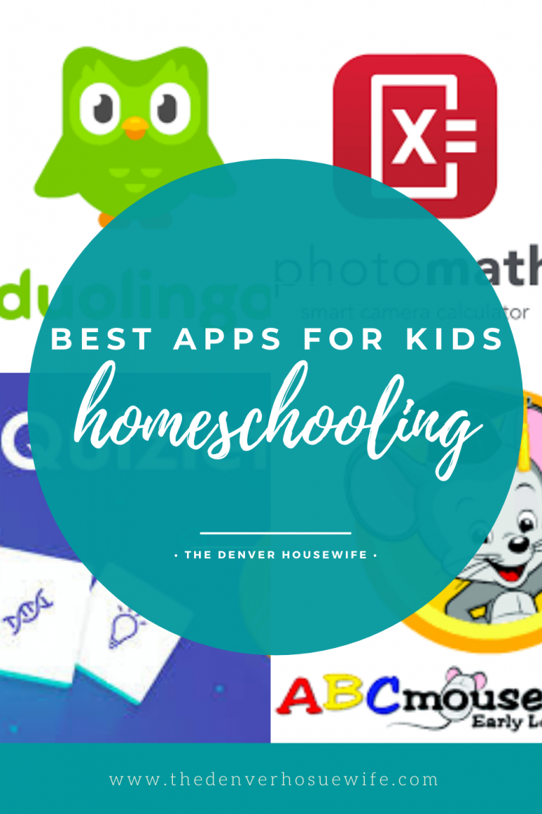 9 Best Apps For Homeschooling » The Denver Housewife