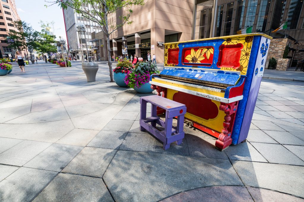 Denver Street Art Piano