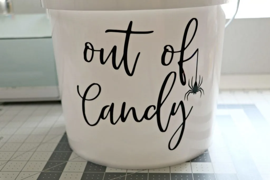 Halloween Light Up Porch Bucket