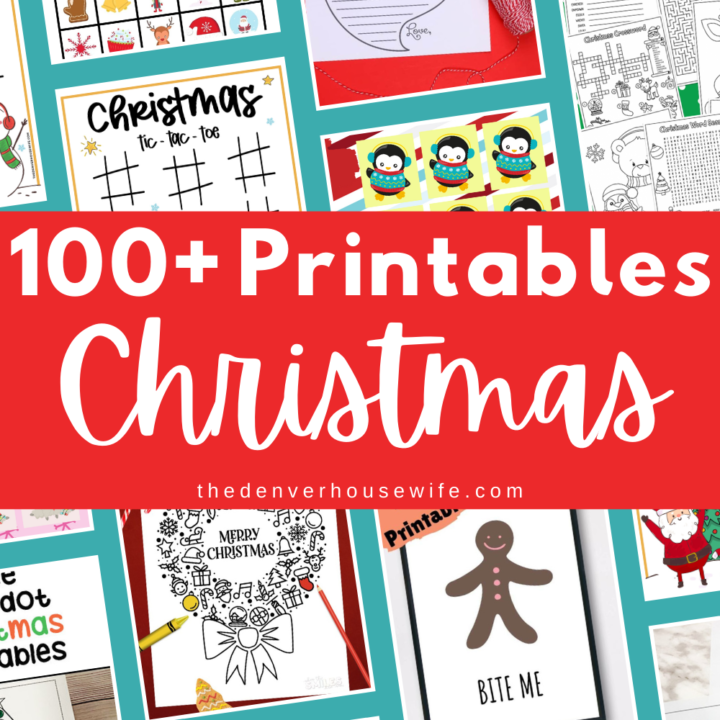 100+ Christmas Printables for Kids