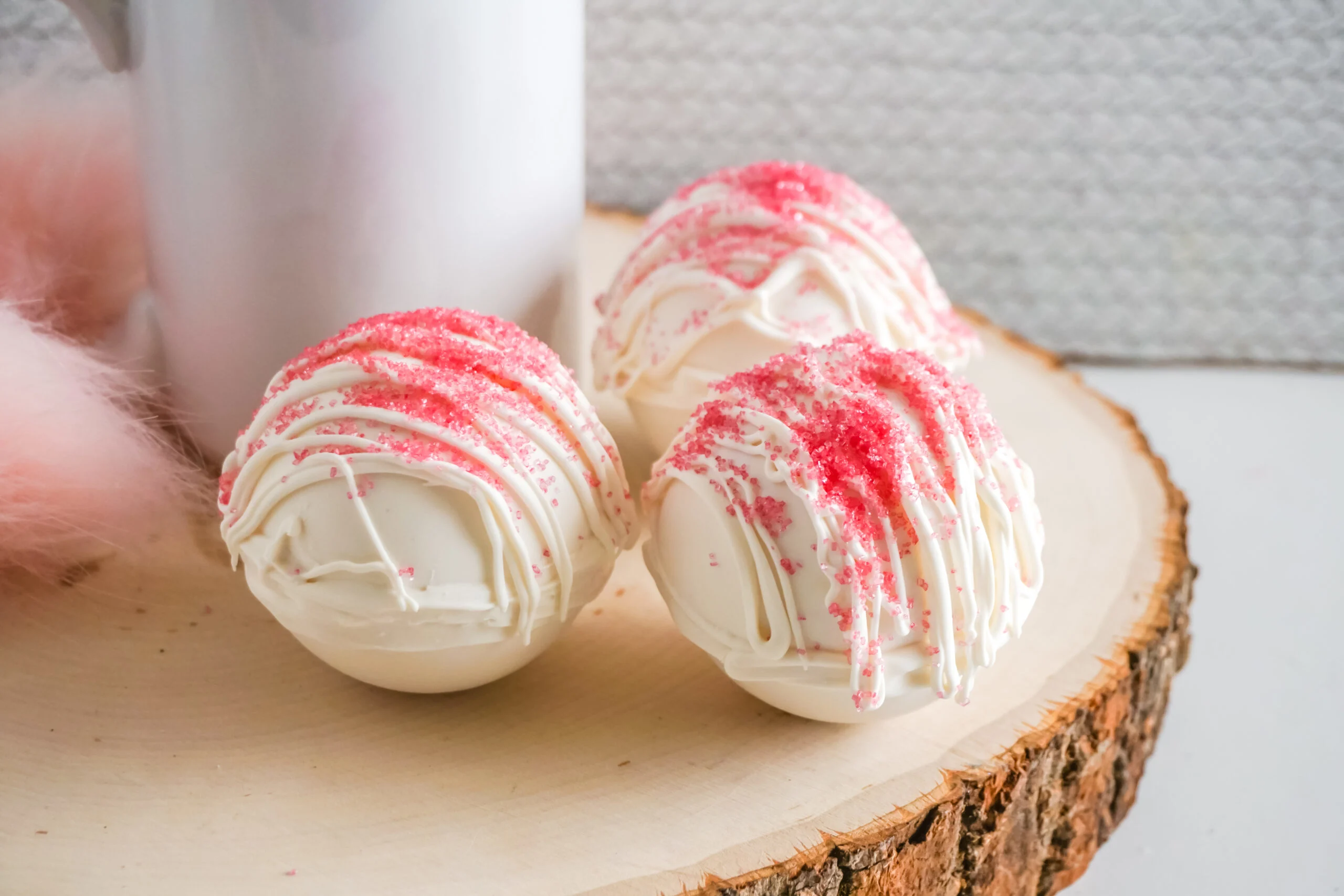 Sugar Cookie Hot Chocolate Bombs