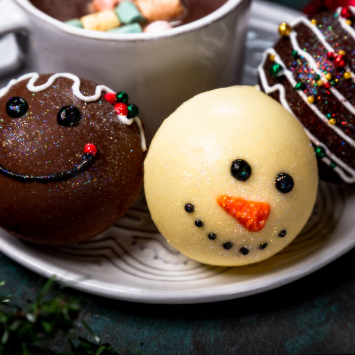 Christmas Hot Chocolate Bombs Flavors