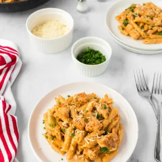 one pot cajun chicken alfredo