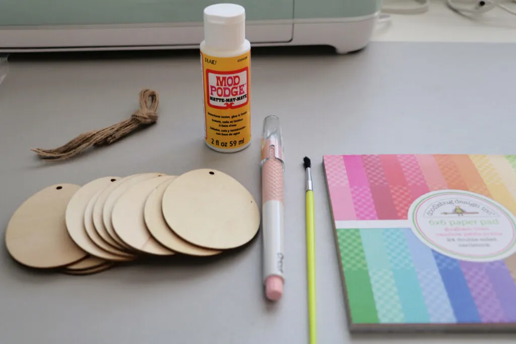 Cricut Easter Basket Tag Supplies