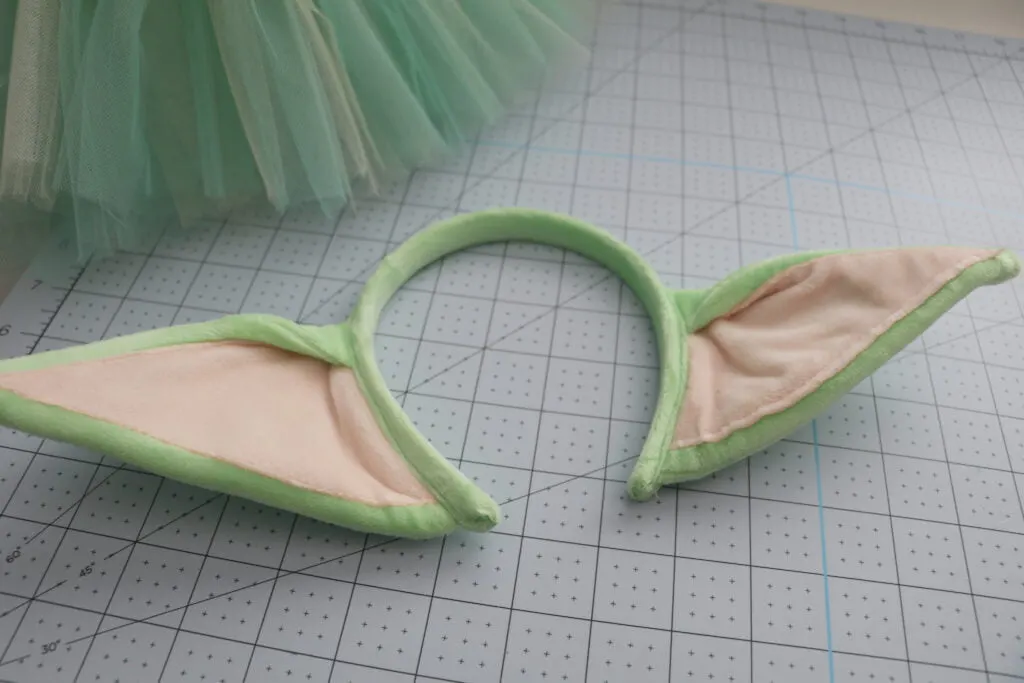 baby yoda ears headband