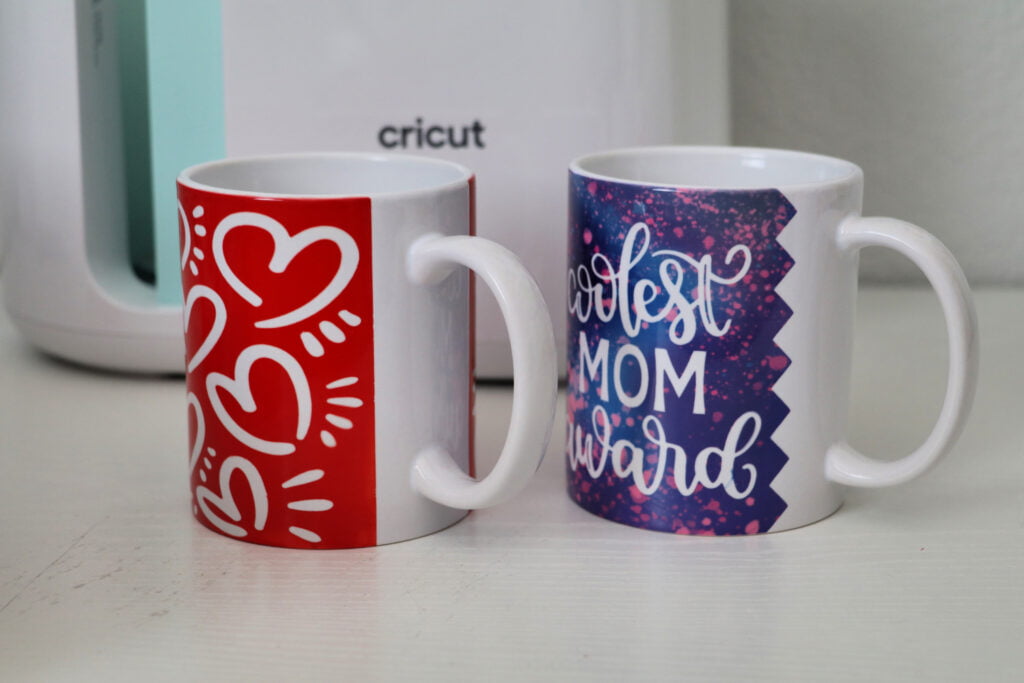 cricut mug press edges