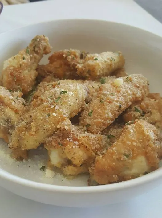 garlic parmesan chicken wings