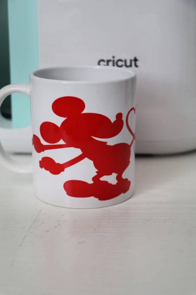 Mickey and Minnie Cricut Mug
