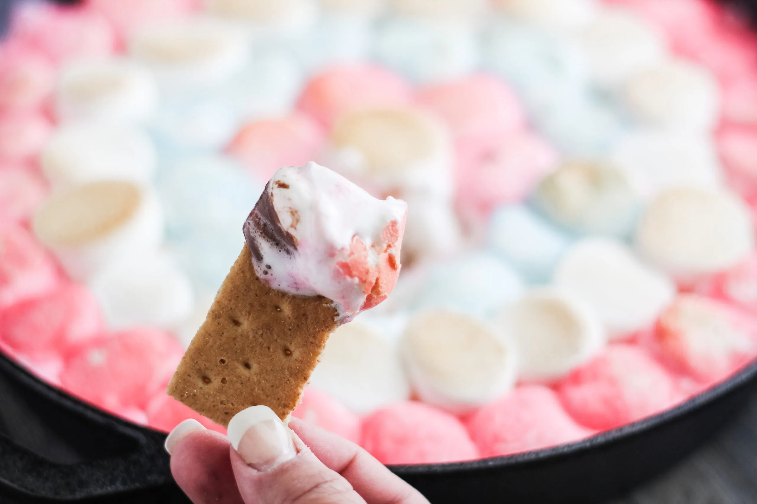 patriotic smores dip for summer