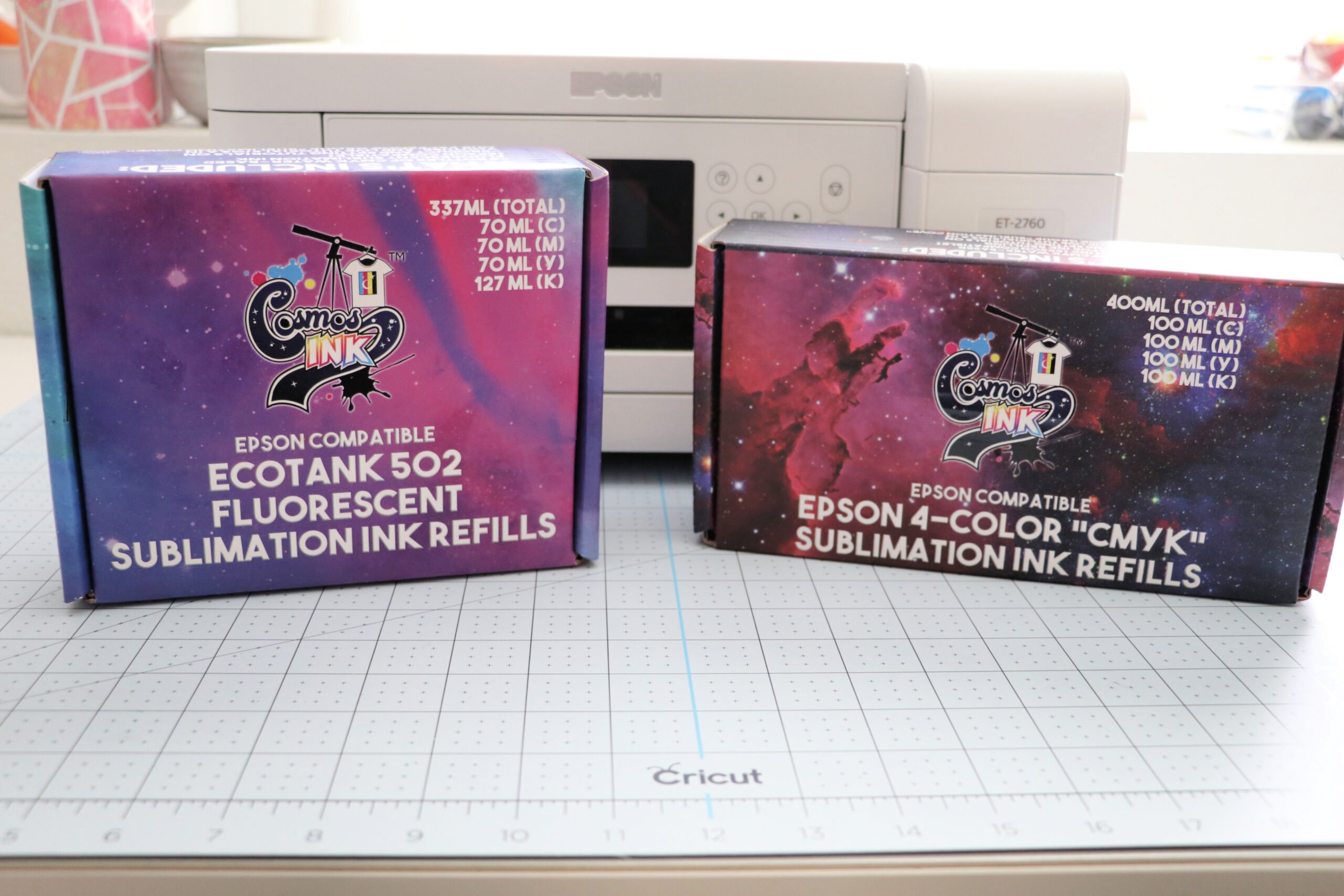 Hippo Sublimation Ink vs Cosmos Ink