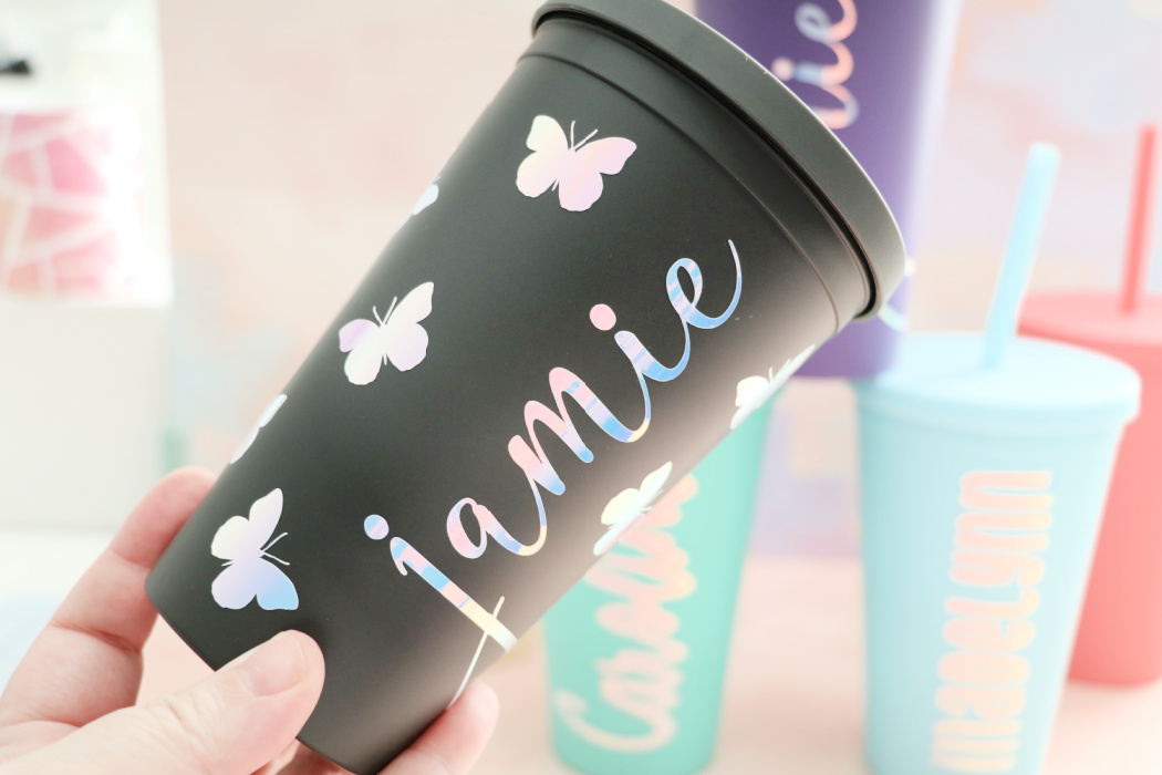 How to Make Custom Cups Without Cricut  Make Your Own Stickers Without  Cricut 