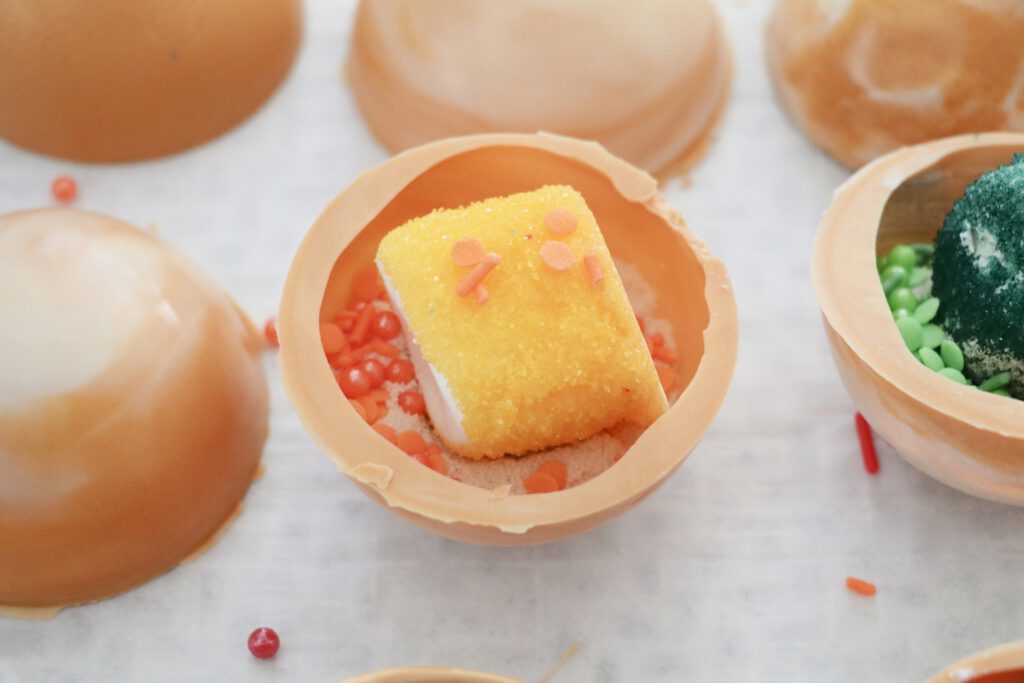 Harry Potter Butterbeer hot cocoa bombs