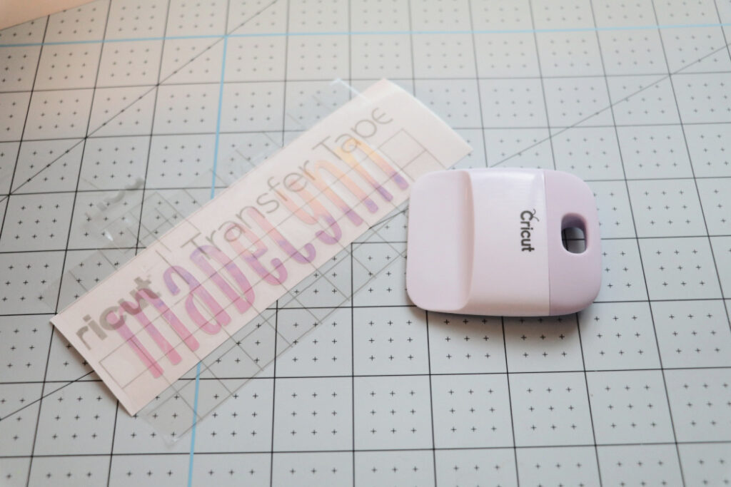 How to Use Cricut Transfer Tape