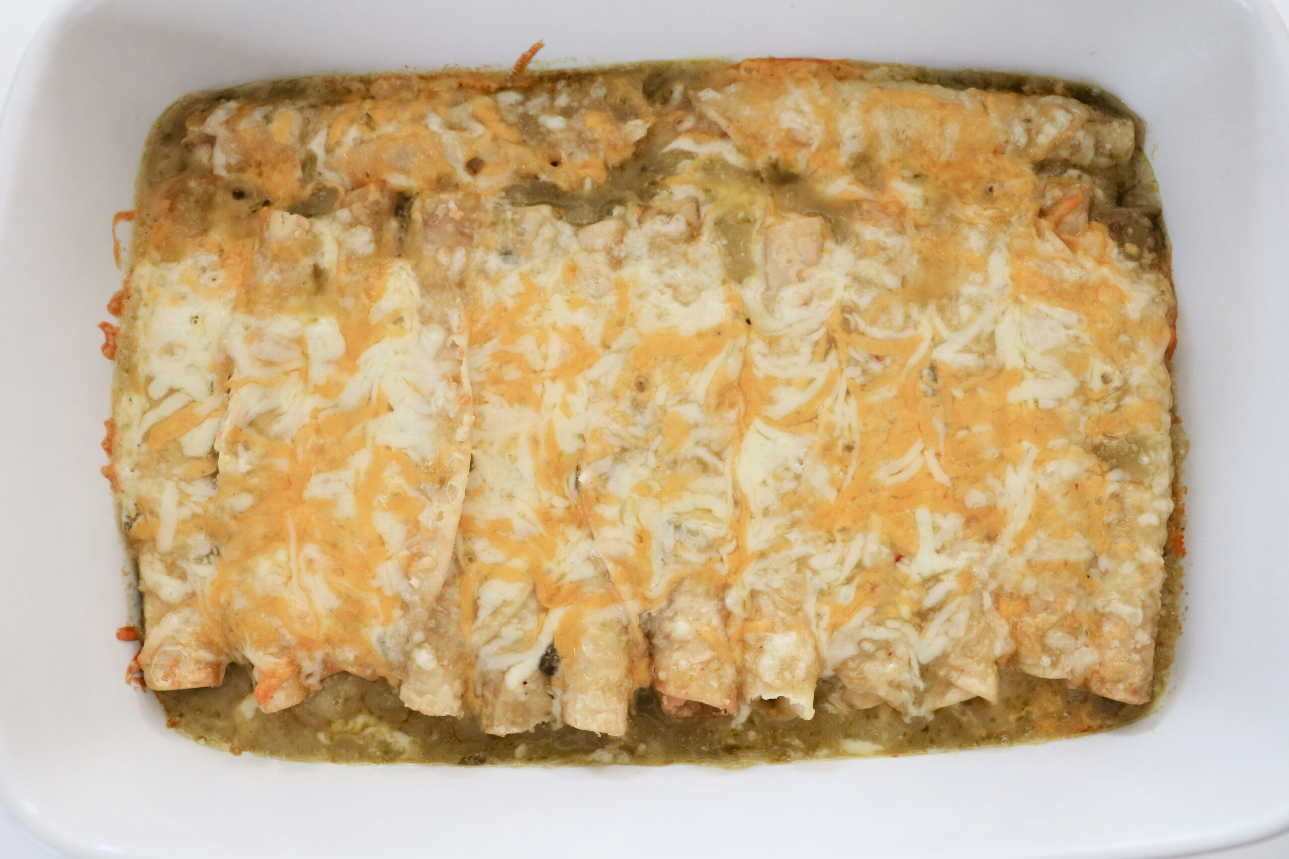 lazy taquito enchiladas