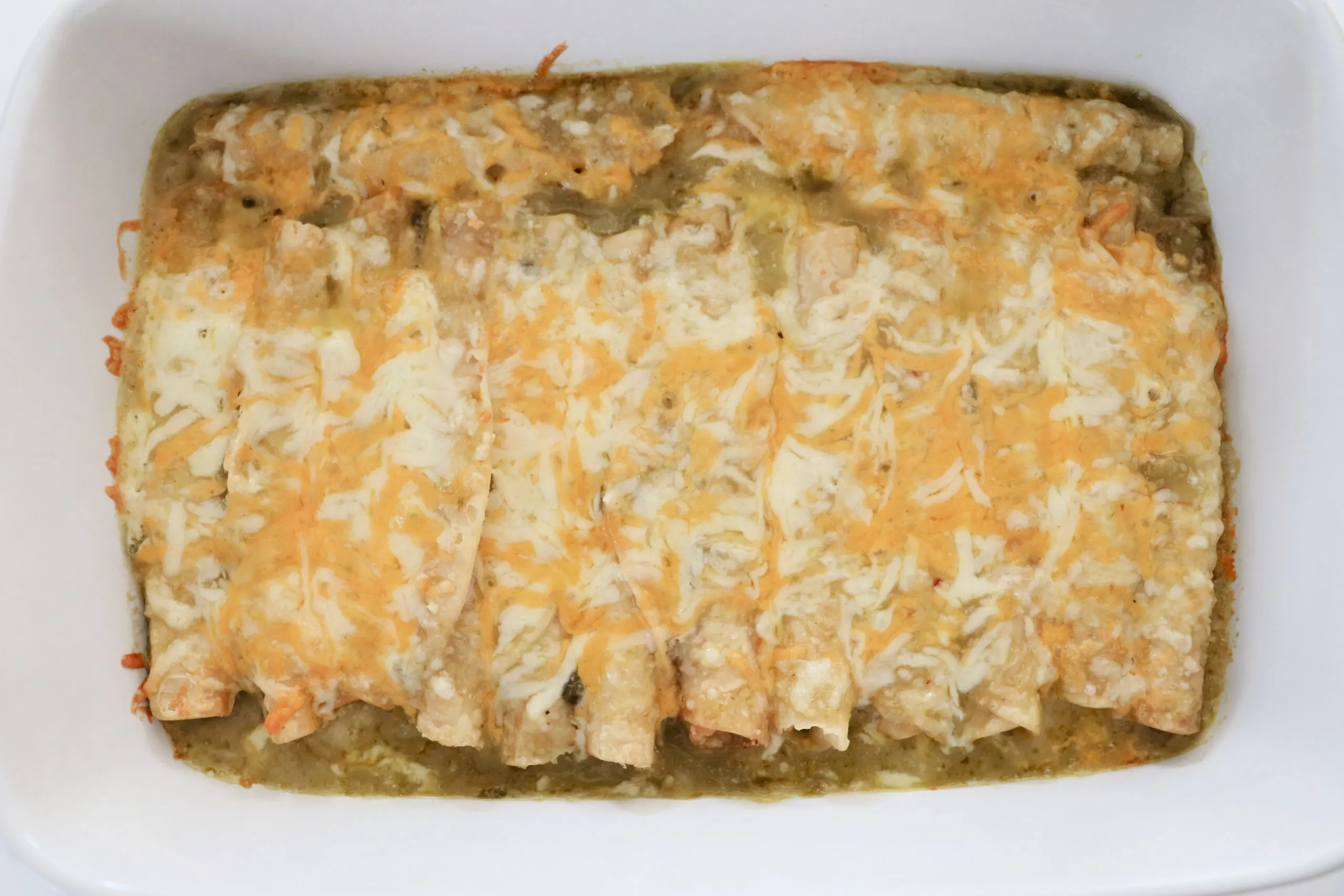 lazy taquito enchiladas