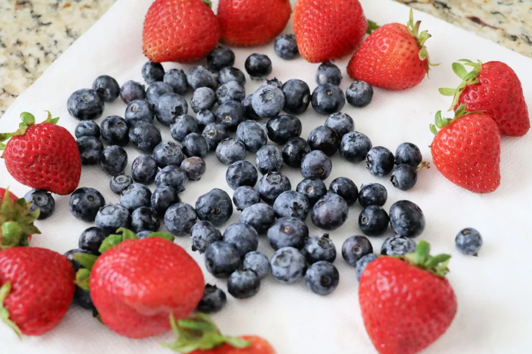 red white and blue foods for kids