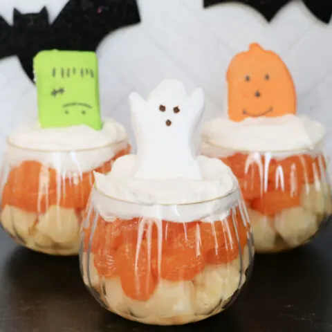 Halloween Peeps Fruit Cups