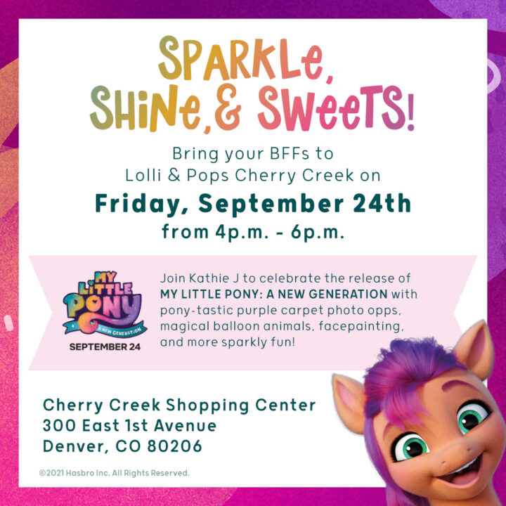 Free My Little Pony Event at Cherry Creek Mall 9/24