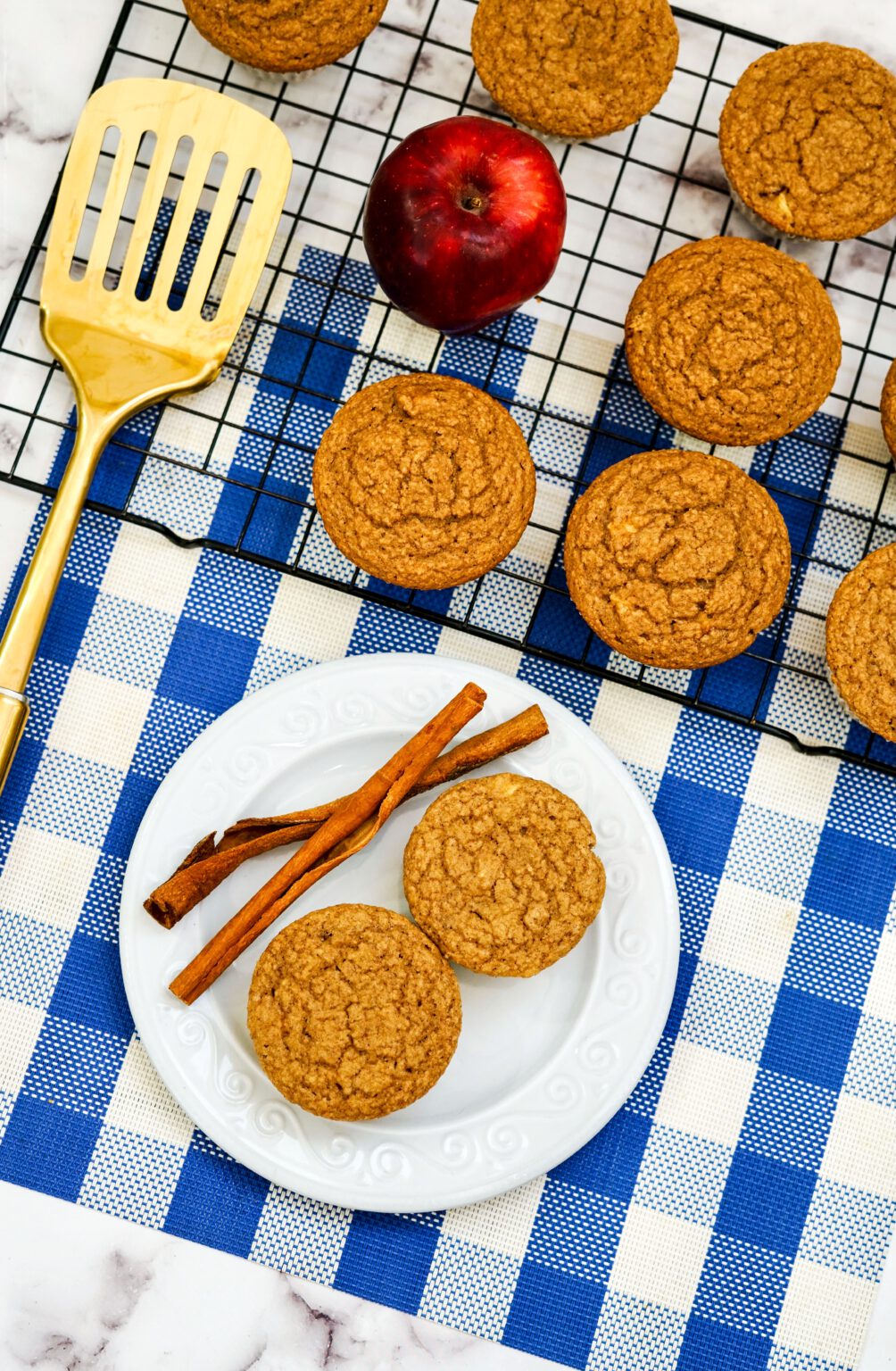 3 Ingredient Cake Mix Apple Spice Muffins » The Denver Housewife