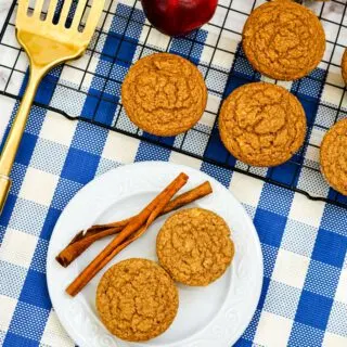 3 Ingredient Apple Spice Muffins