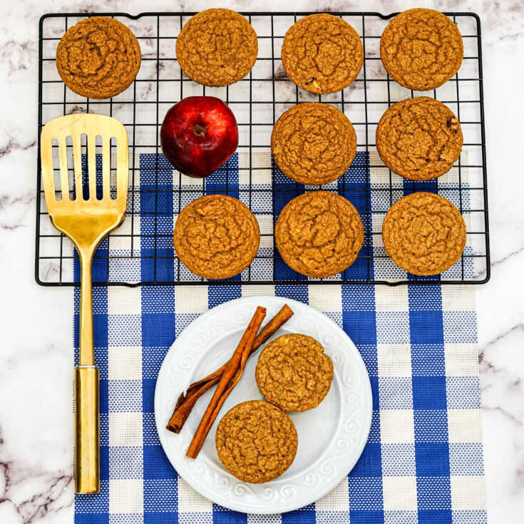 3 Ingredient Cake Mix Apple Spice Muffins » The Denver Housewife