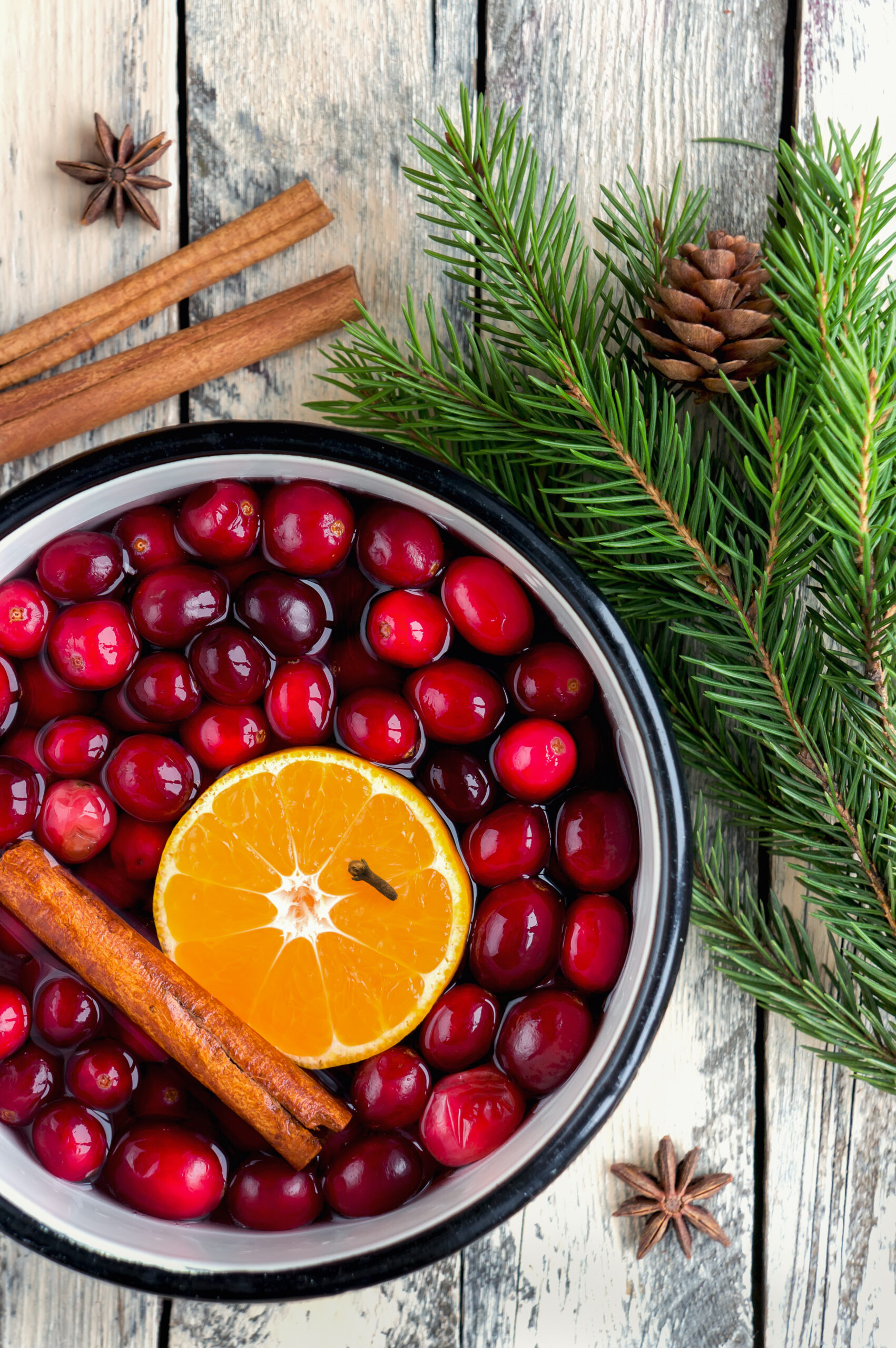 Christmas Crockpot Potpourri with fruit and essential oils - Love, Jaime