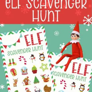 Elf on the Shelf Scavenger Hunt