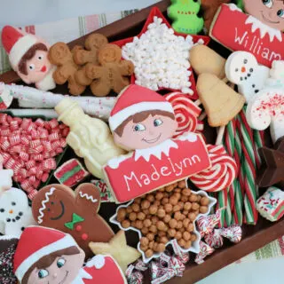 Elf on the Shelf Snack Board