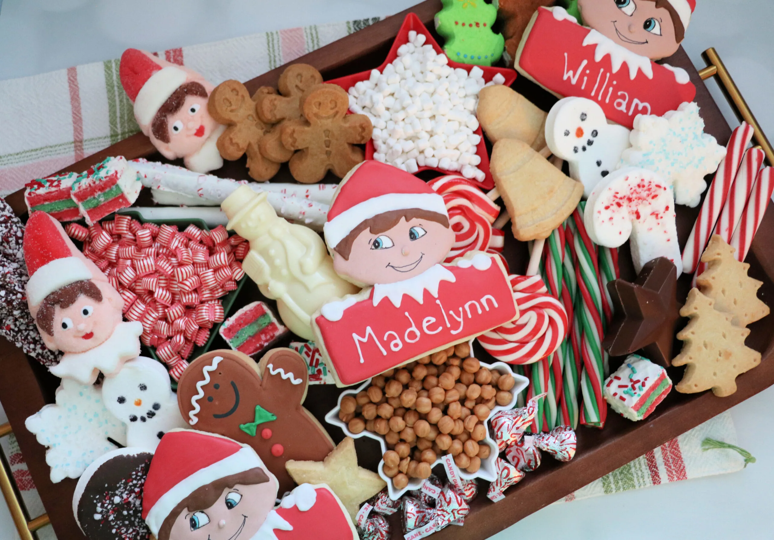 Elf on the Shelf Snack Board