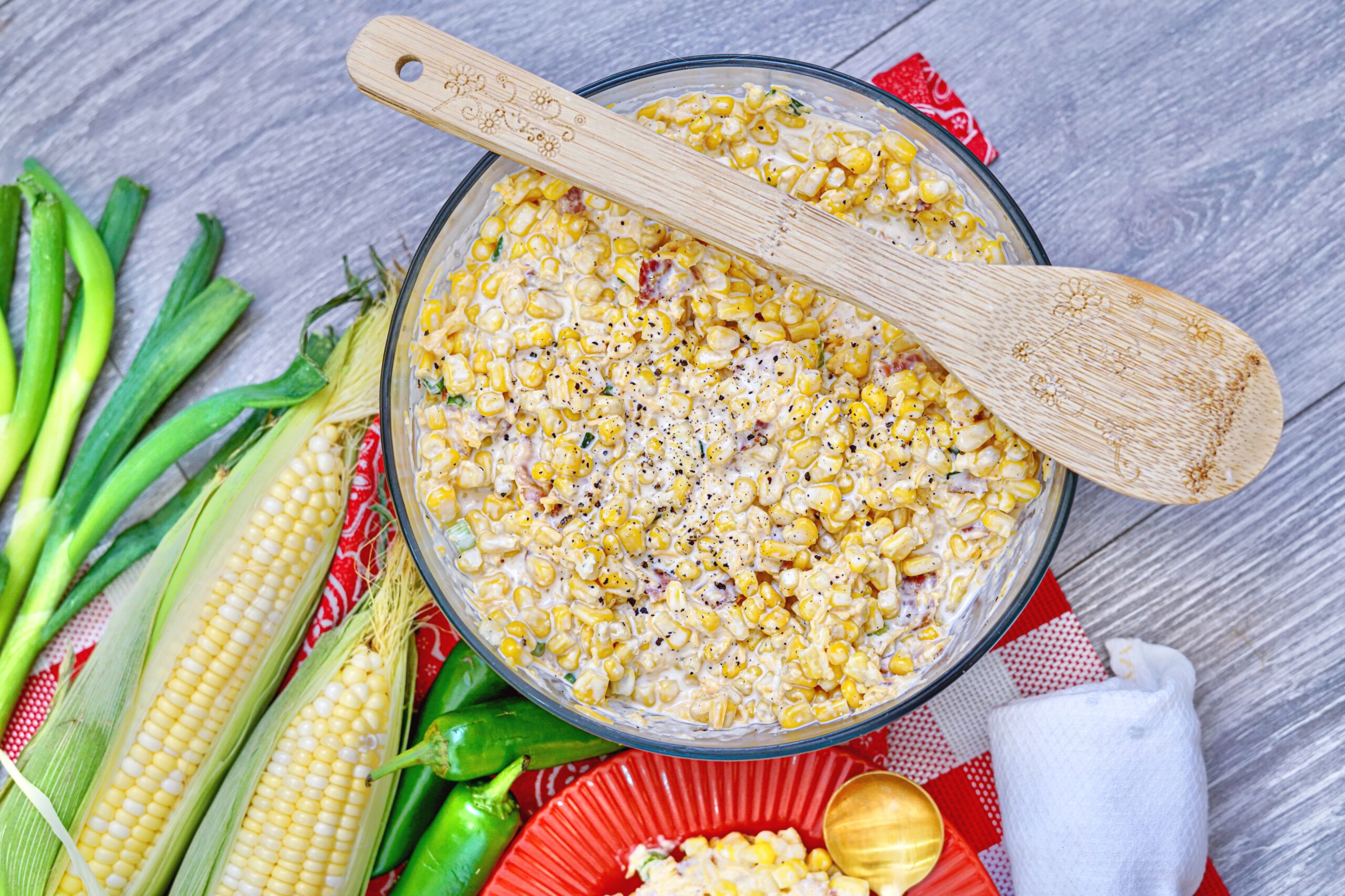 how to make ranch corn dip