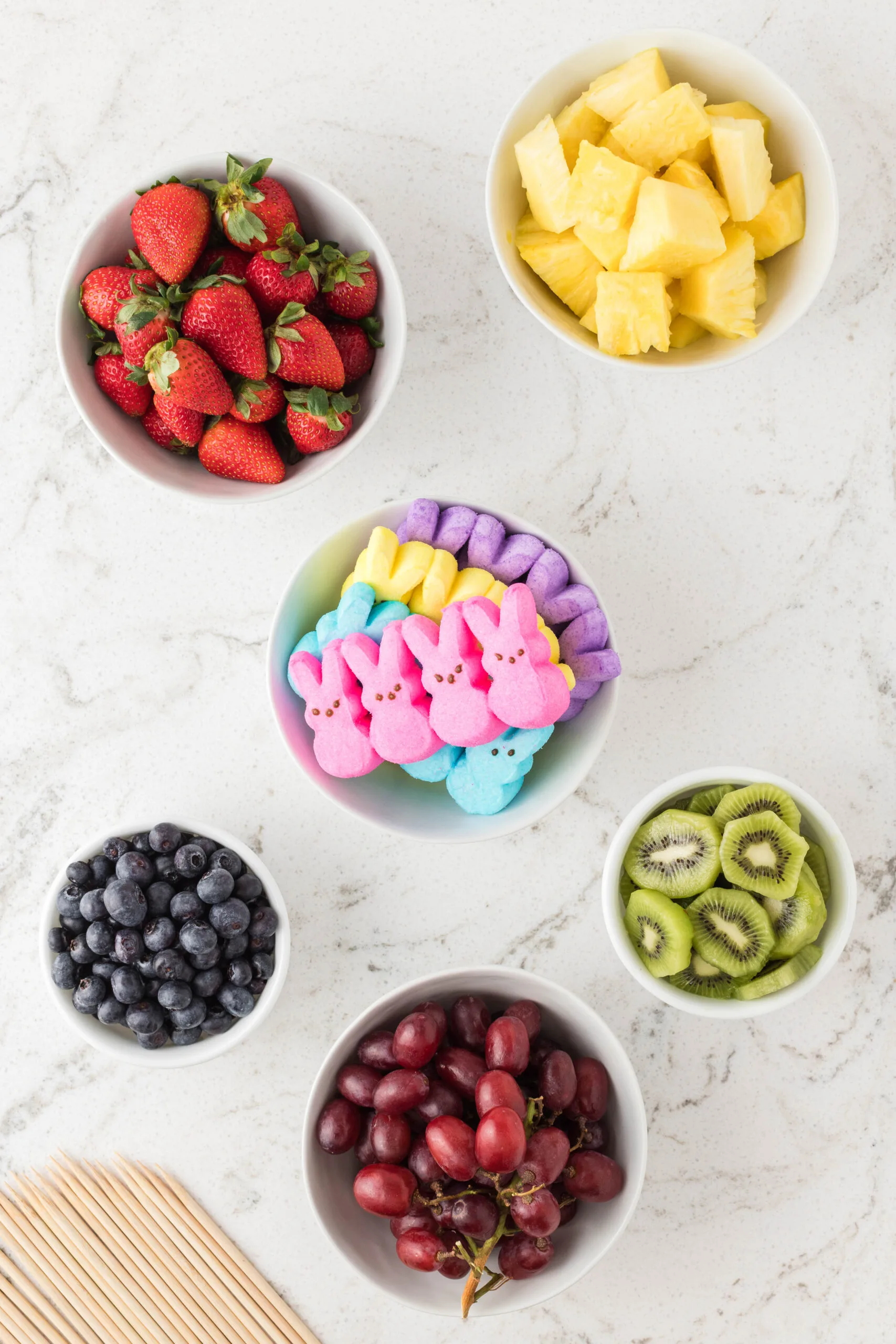 easter fruit tray