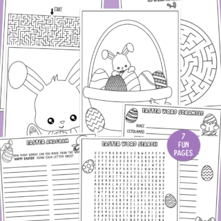 Free Printable Easter Activity Pages for Kids