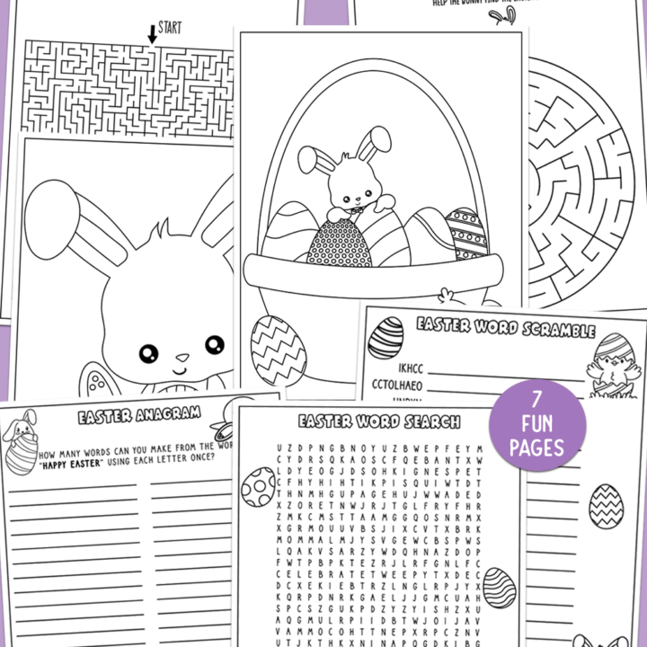 Free Printable Easter Activity Pack