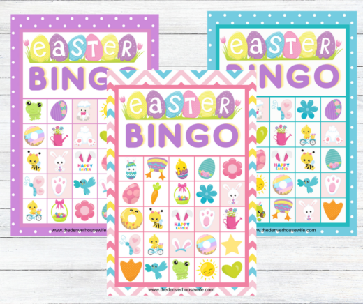 Free Printable Easter Bingo » The Denver Housewife