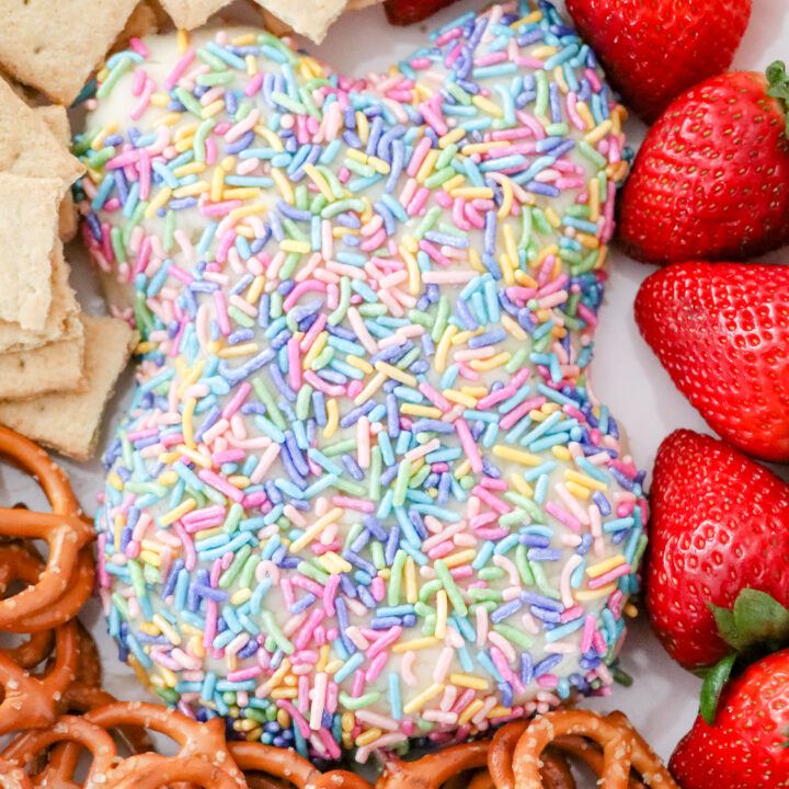 Funfetti Easter Bunny Cheese Ball