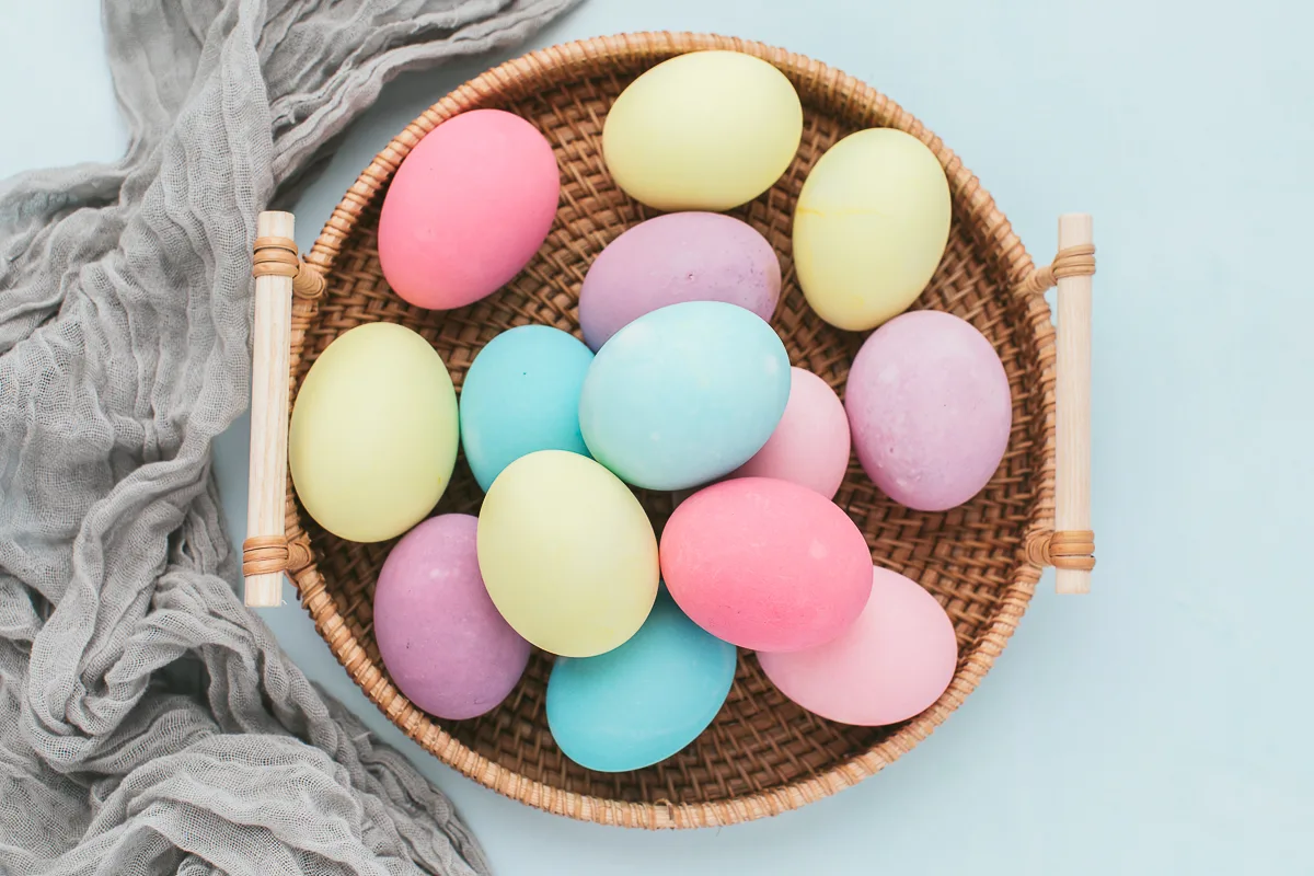 diy easter egg color