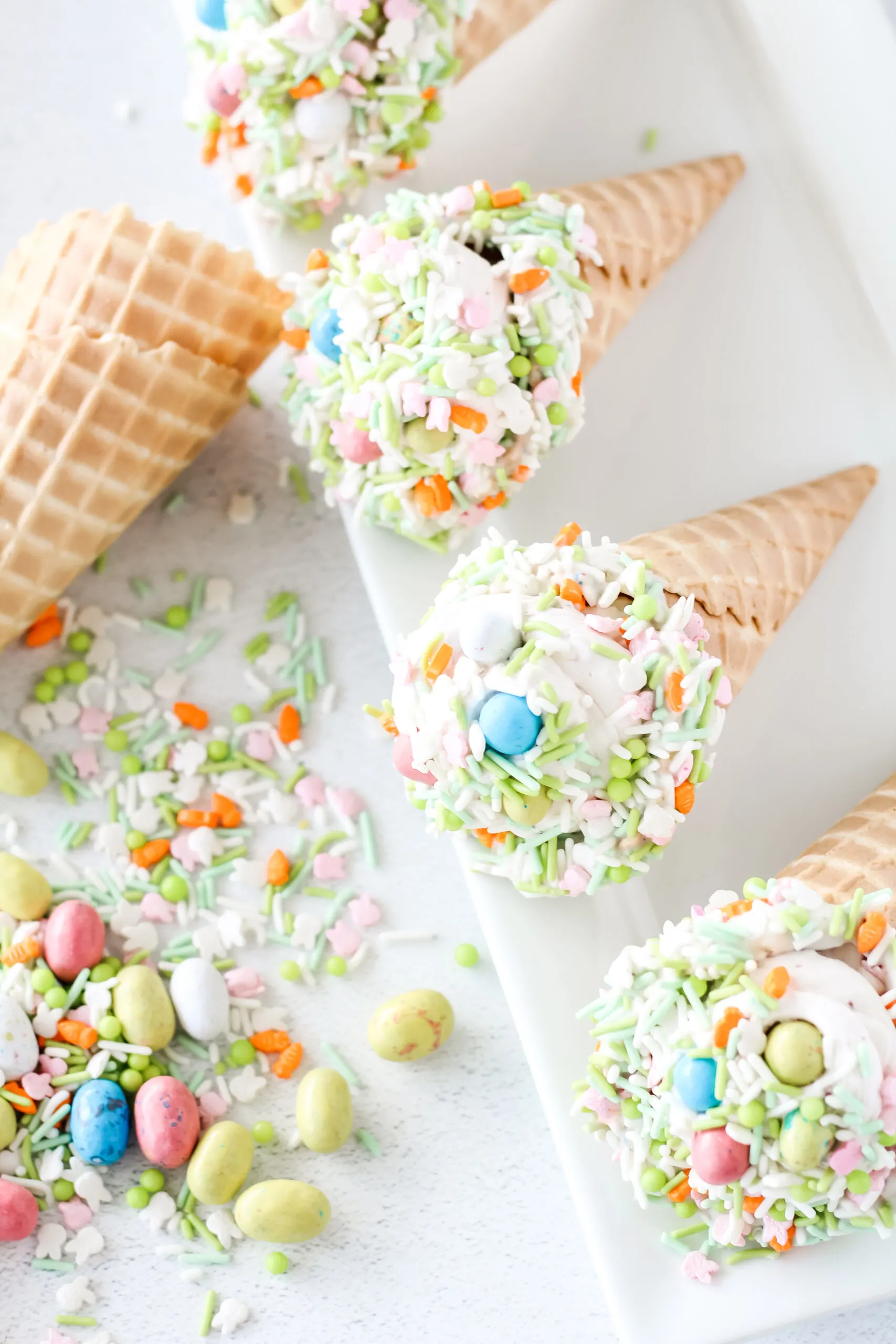 Easter Cheesecake Cone