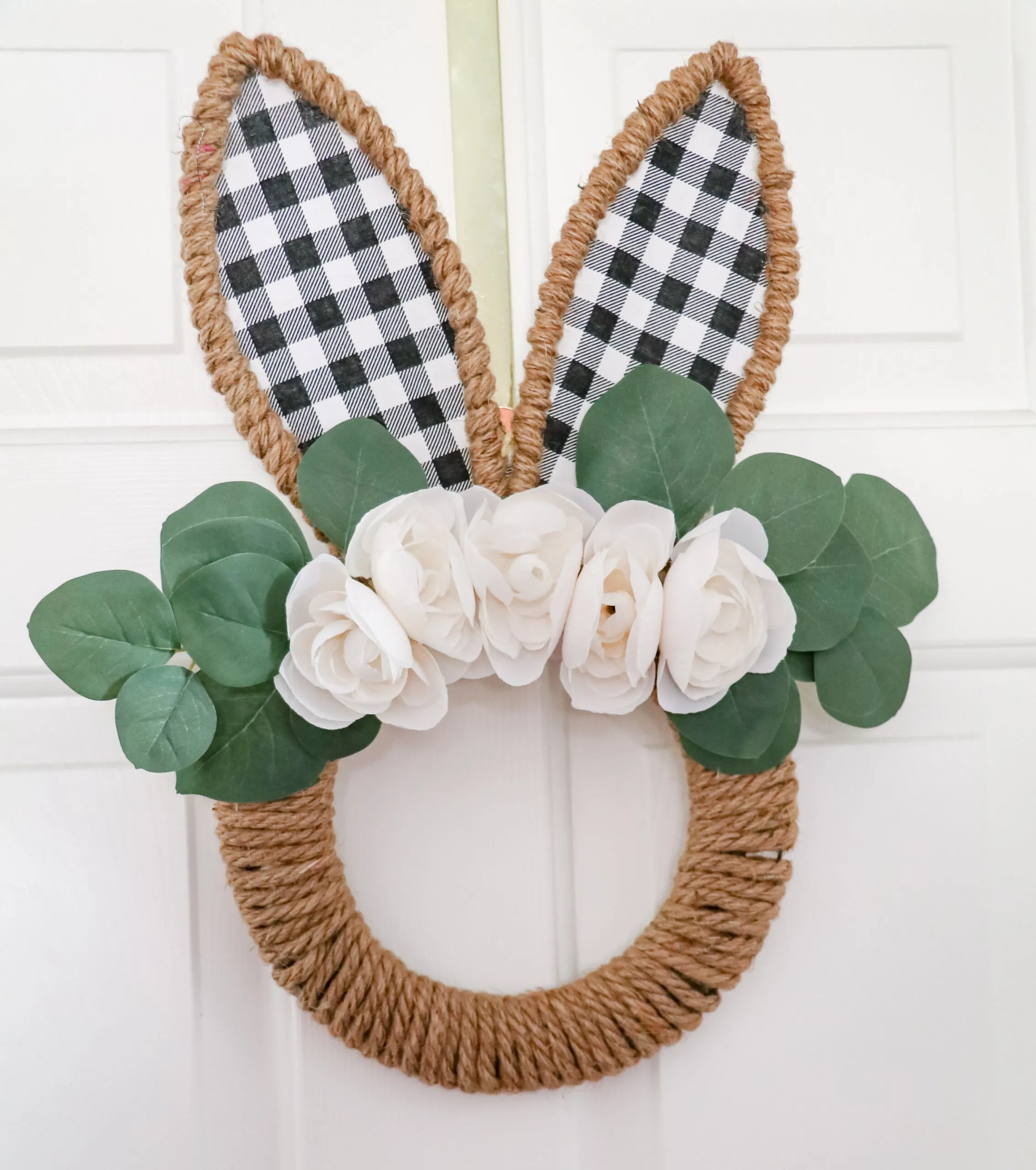 Farmhouse Bunny Wreath