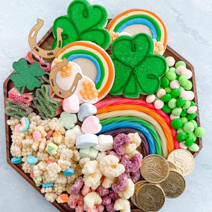 St Patrick’s Day Dessert Board for Kids