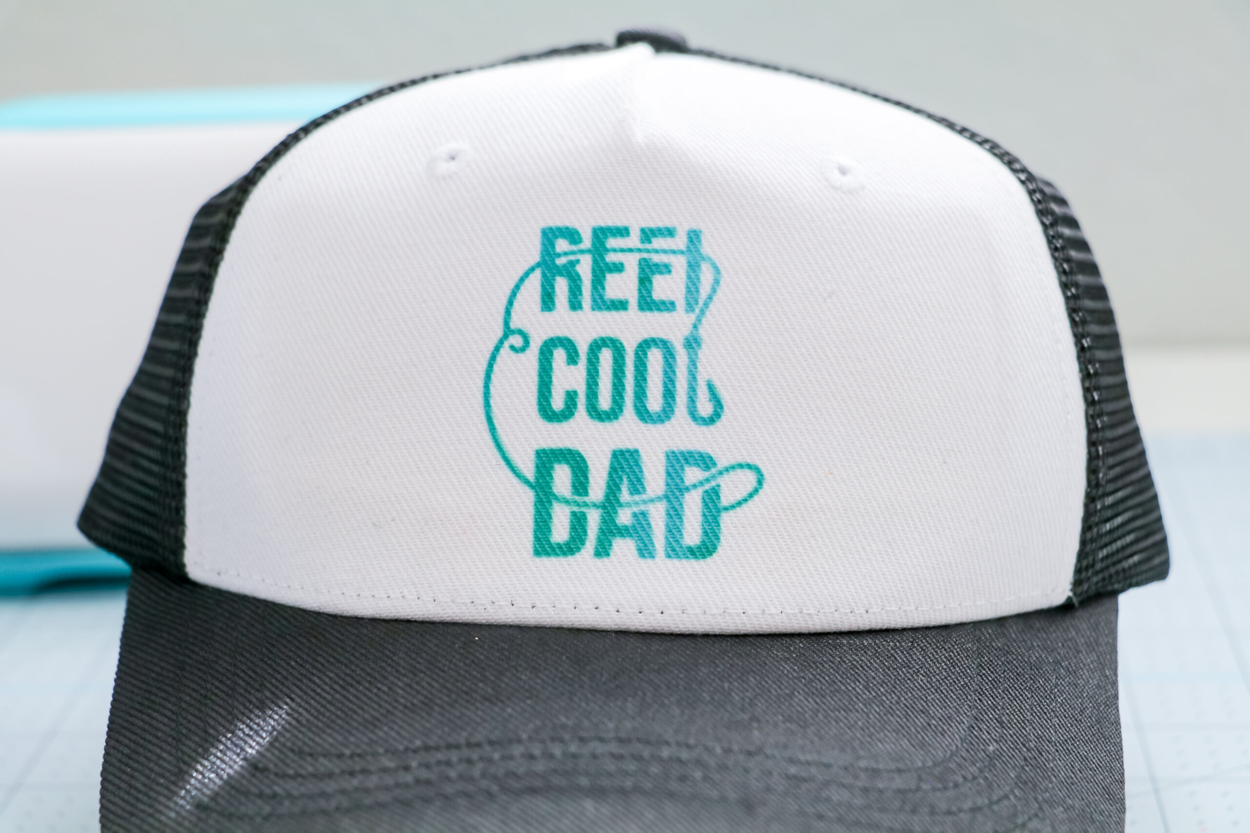 Cricut Hat Press Father's Day Hats » The Denver Housewife