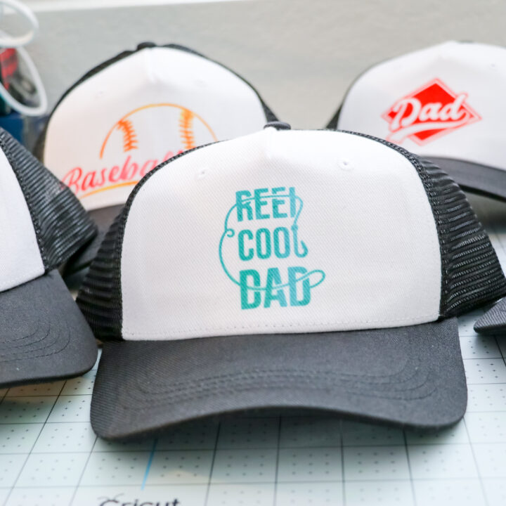 Cricut Hat Press Father’s Day Hats