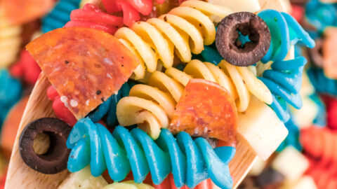 Patriotic Pasta Salad