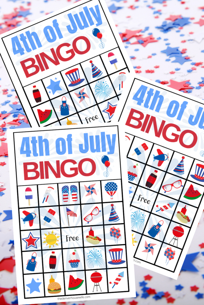 4th of July bingo