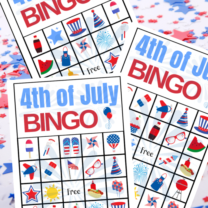 Free Printable Patriotic Bingo Cards