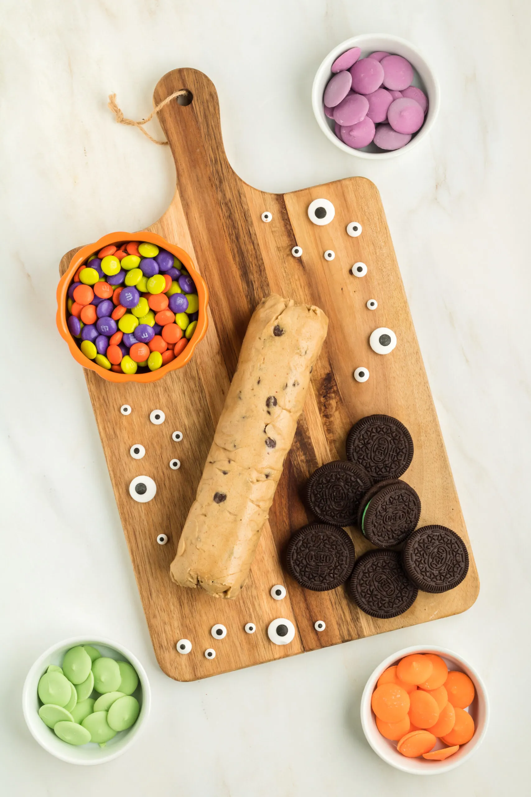 Halloween Cookie Bars