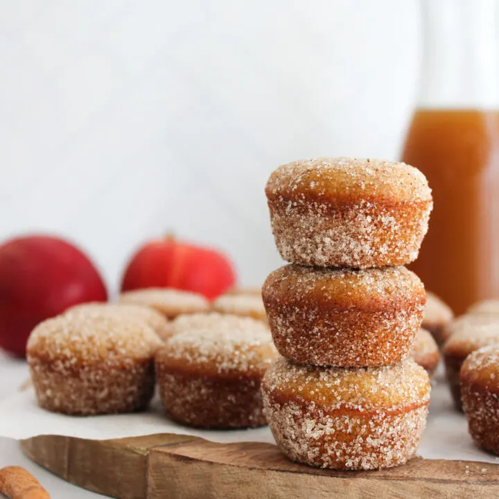 Apple Cider Donut Muffins